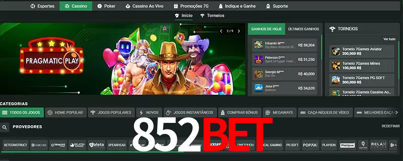 cassino 852bet